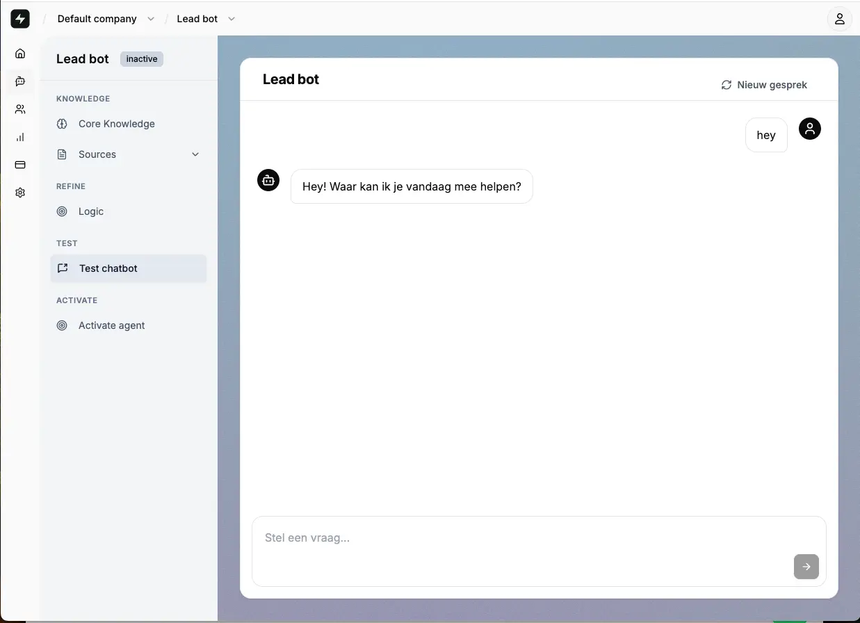 50% snellere AI-implementatie voor agencies met ons platform.